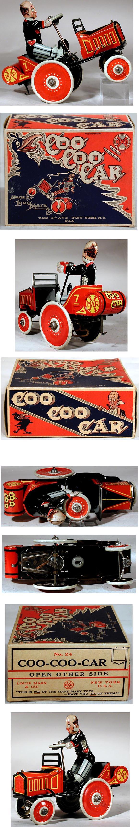 1931 Marx, Coo Coo Car in Original Box